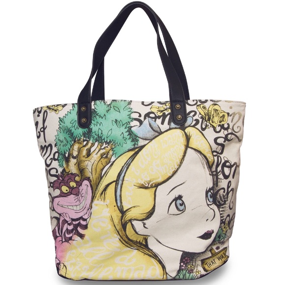 Last Chance Disney Alice in Wonderland Tote bag - Picture 1 of 4